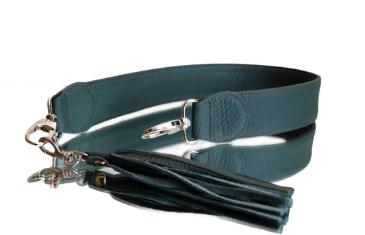 Strap de cuero verde